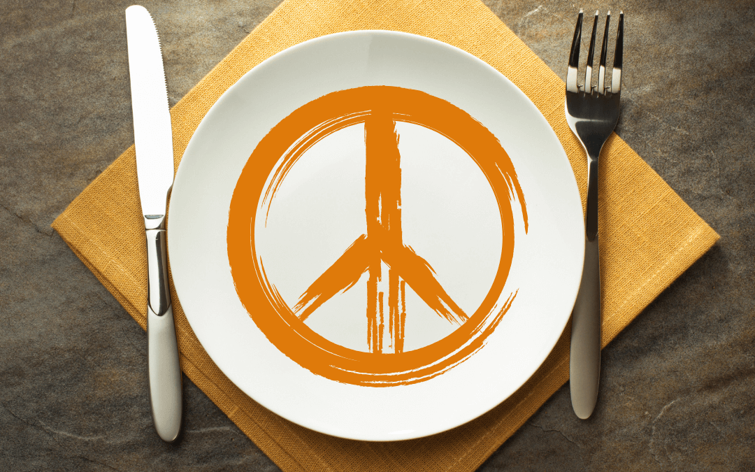 eating with peace